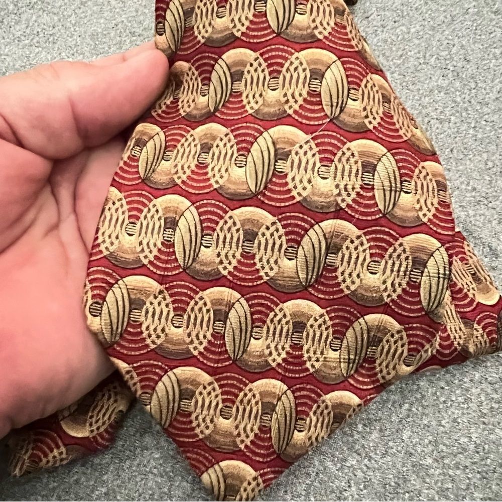 Ermenegildo Zegna Silk Designer Tie - Picture 2 of 7